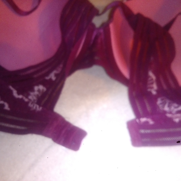 Pink Pullover Back close Pushup Bra - Picture 6 of 7